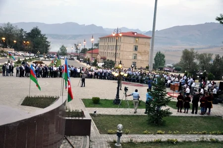 Lerikdə aprel döyüşlərində iştirak edənlərin bir qrupu ilə görüş keçirilib