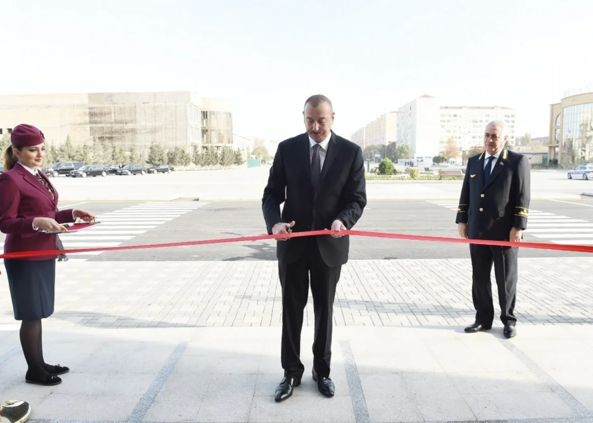 Prezident İlham Əliyev Sumqayıt Dəmir Yolu Vağzalı Kompleksinin açılışında iştirak edib - ƏLAVƏ OLUNUB