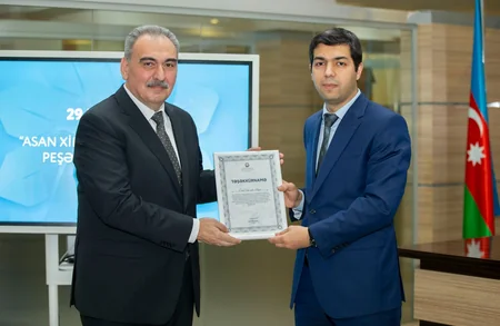 “ASAN xidmət” işçilərinin peşə bayramı qeyd olunub