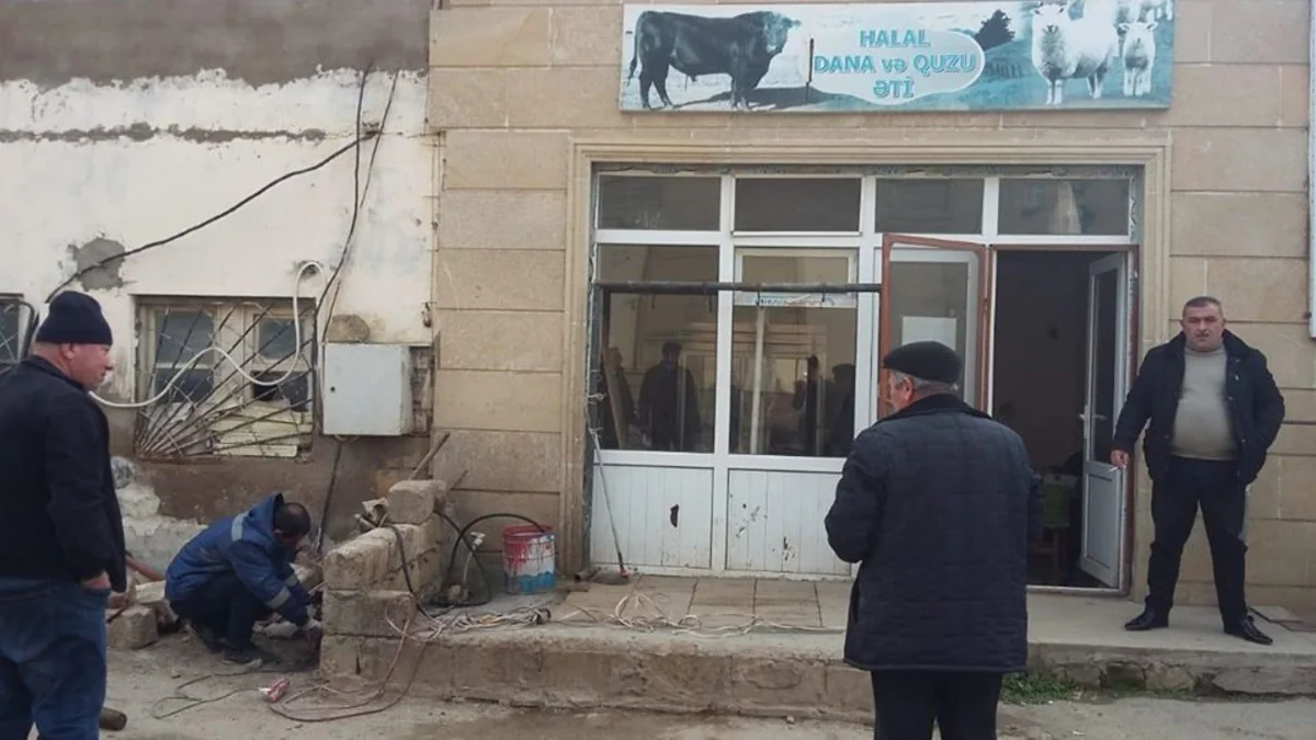 Bakıda qanunsuz heyvan kəsimi məntəqələrində reyd keçirilib