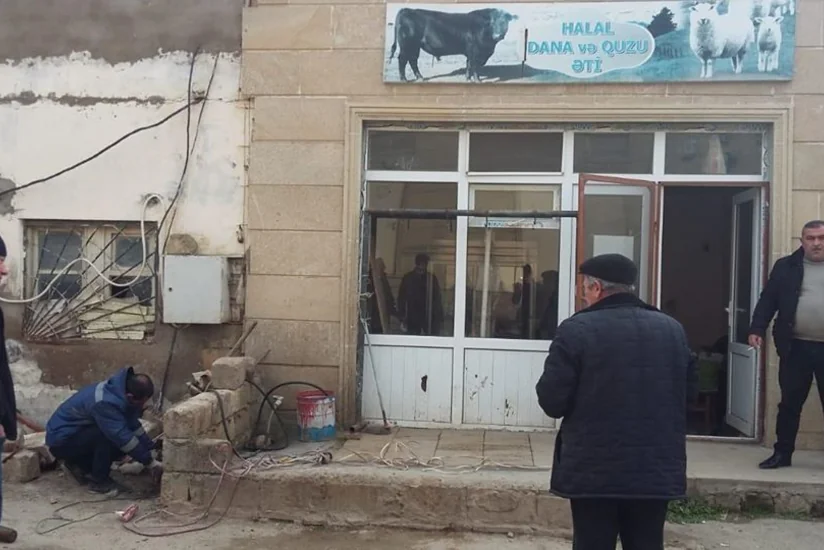 Bakıda qanunsuz heyvan kəsimi məntəqələrində reyd keçirilib