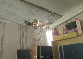 House in Goranboy region destroyed by Armenian shell