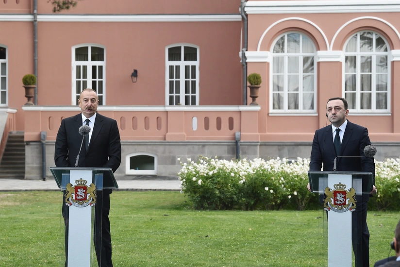 President: Great need for transport routes across Caspian Sea via Azerbaijan, Georgia and neighboring states