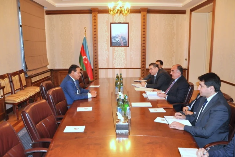 Elmar Məmmədyarov Qətərin yeni səfirini qəbul edib