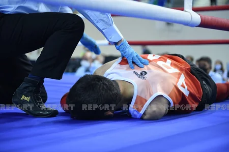 MDB Oyunları: Azərbaycan idmançısı ermənini nokauta salıb