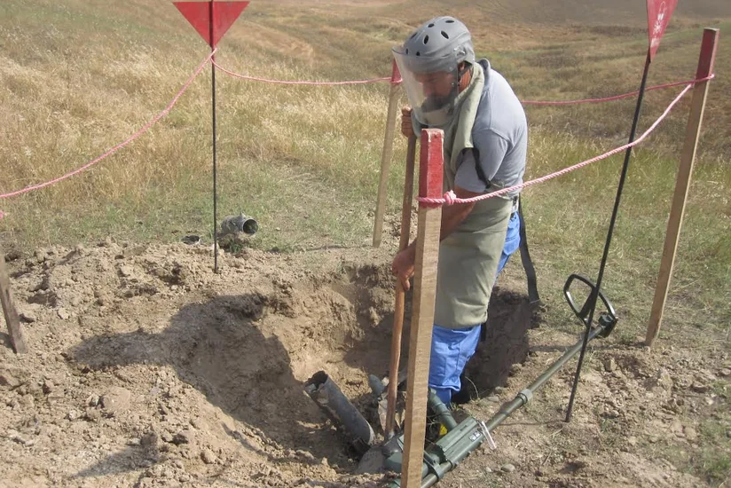 ANAMA: 1451 ədəd PHS, 11 piyada əleyhinə mina, 6 tank əleyhinə mina zərərsizləşdirilib - FOTO