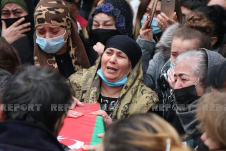 Vətən müharibəsində şəhid olan əsgər bu gün dəfn edildi