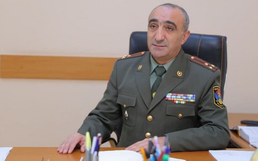 Ermənistan Baş Qərargahının əməliyyat idarəsinin rəis müavini işdən çıxarılıb