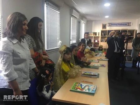 Fransada Azərbaycan məktəbinin açılışı olub - FOTO