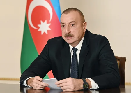 President Ilham Aliyev takes part in CIS meeting