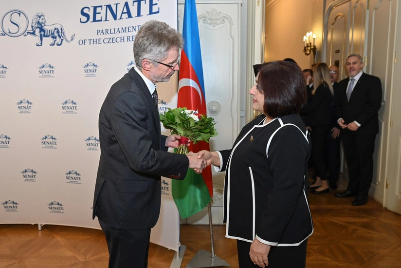 Sahiba Gafarova informs President of Senate of Czech Parliament about military and political provocations of Armenia