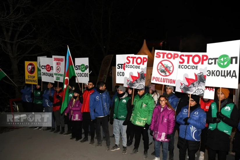 Акция на дороге Ханкенди-Лачын продолжается, демонстранты проявляют волю и настойчивость