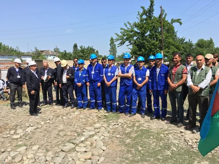 Azərbaycanda daha üç yaşayış məntəqəsinə ilk dəfə təbii qaz verilib