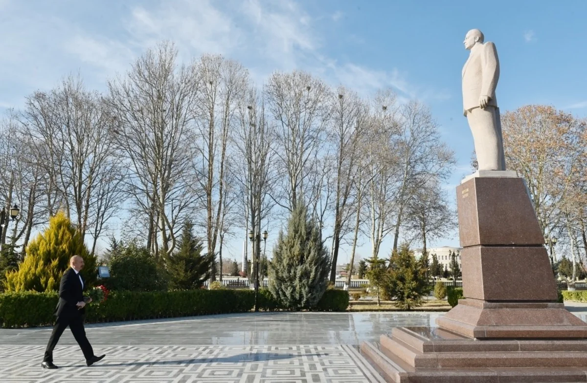 Prezident Qazax rayonuna səfərə gedib - FOTO