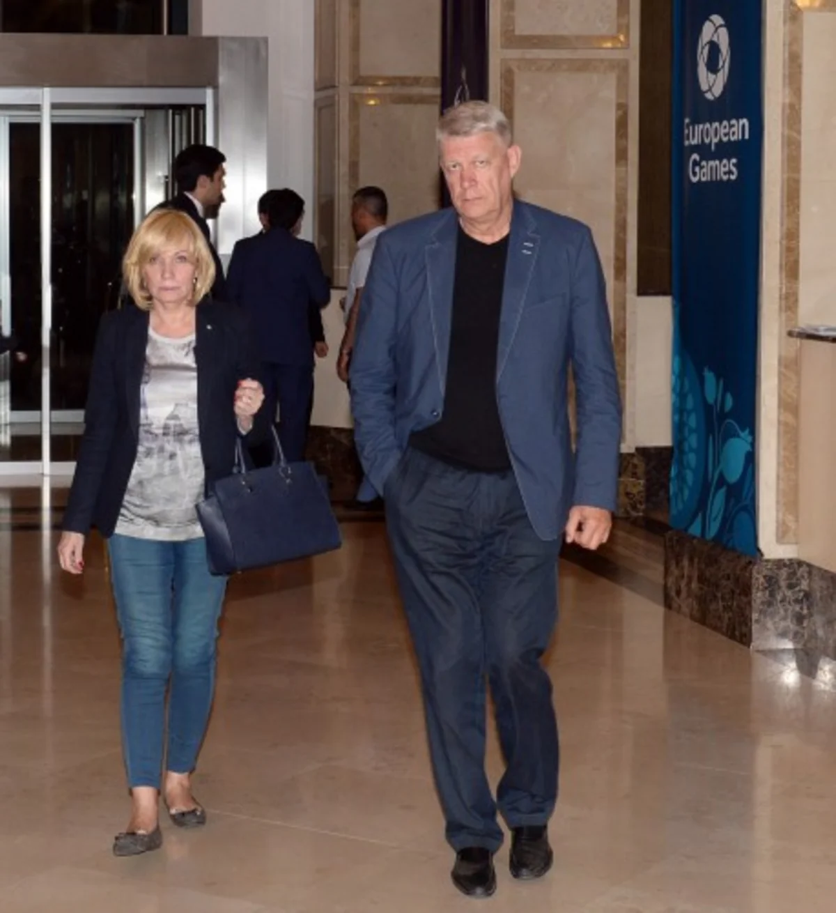 Latviyanın sabiq Prezidenti Valdis Zatlers Bakıdadır