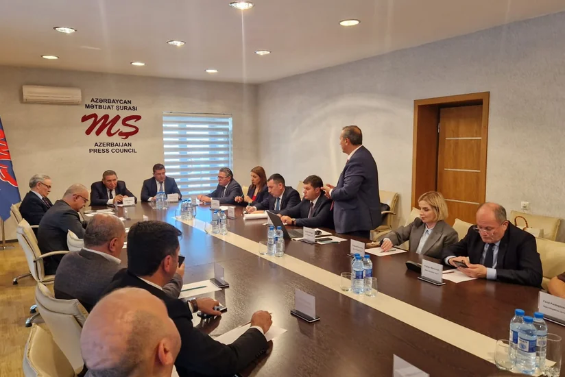 Mətbuat Şurası və MEDİA region mediasının durumunu müzakirə edib