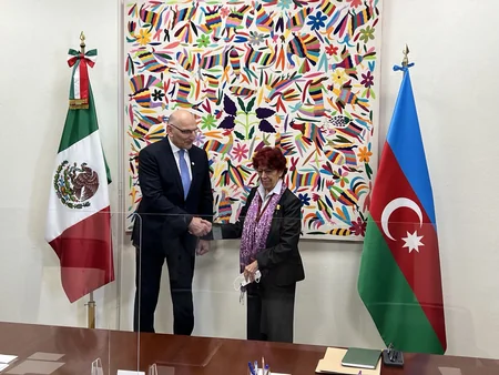 Assistant to Azerbaijan’s first VP Elchin Amirbayov visits Mexico