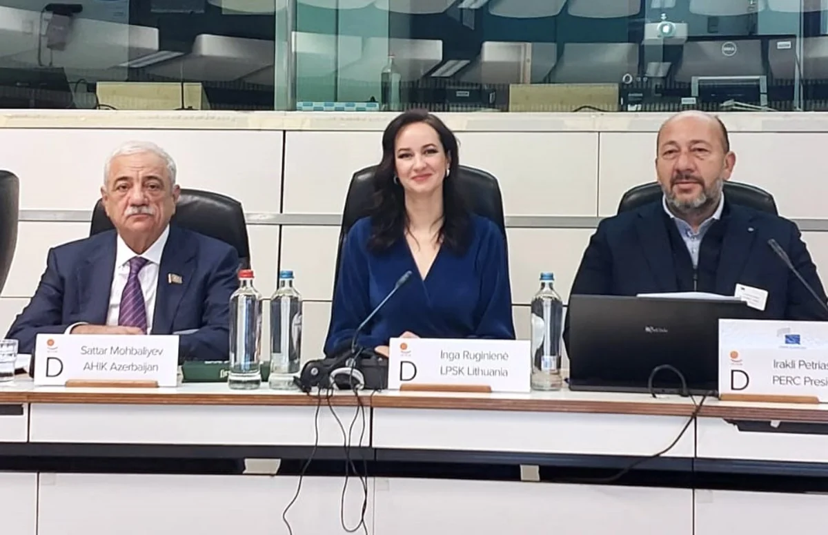 Səttar Möhbalıyev Pan Avropa Regional Şurasının vitse-prezidenti seçilib