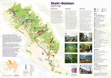Cənub turizm dəhlizi üzrə Lənkəran-Astara regional xəritəsi hazırlanıb