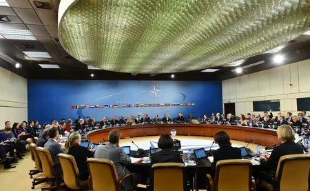 President llham Aliyev attends NATO's North Atlantic Council meeting in Brussels