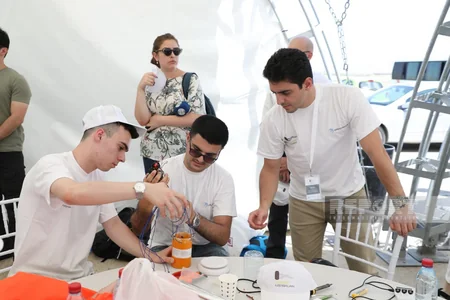 Hacıqabulda CanSat Azerbaijan 2023 müsabiqəsinin final mərhələsi keçirilib
