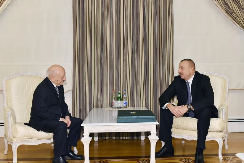 President Ilham Aliyev presents Heydar Aliyev Order to Omar Eldarov