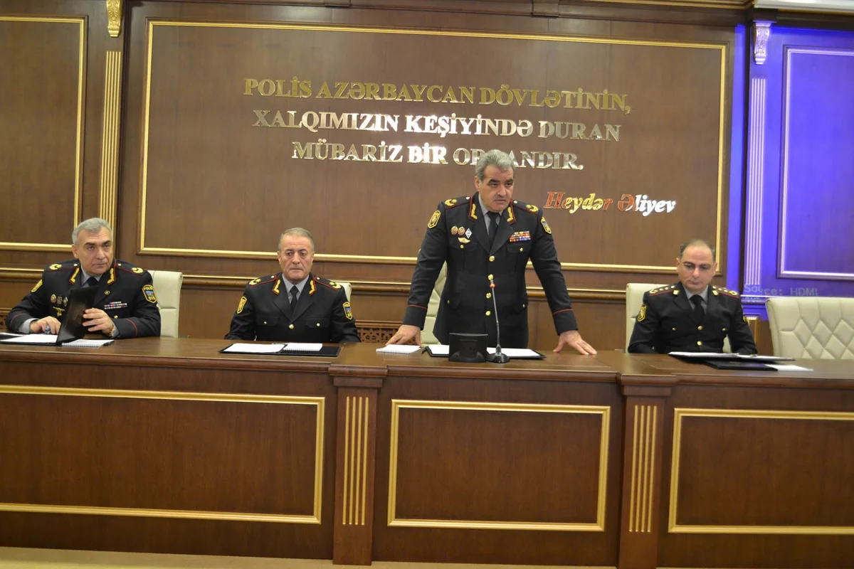 Bakı Şəhər Baş Polis İdarəsində geniş əməliyyat müşavirəsi keçirilib