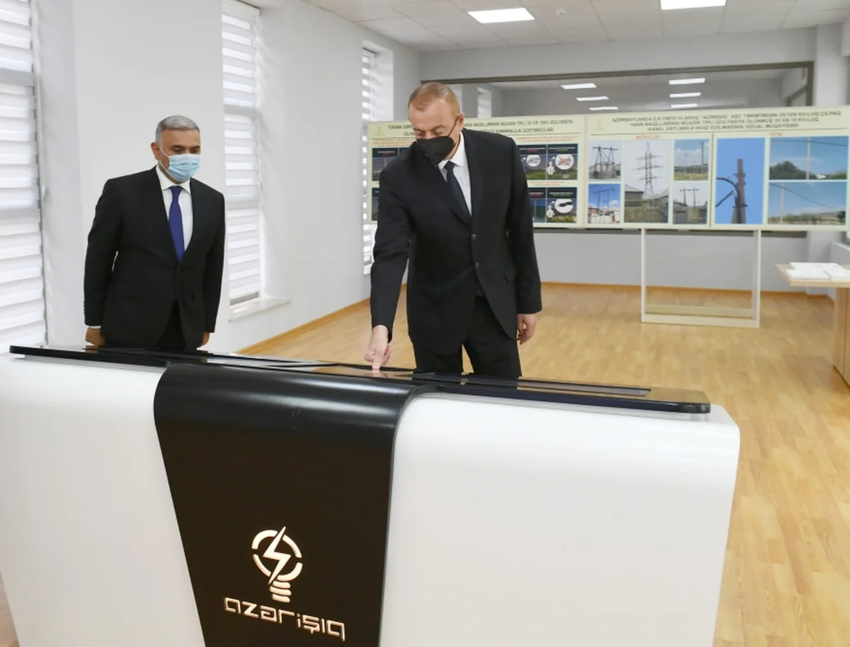 “Azərişıq” ASC-nin Balakən Avtomatik İdarəetmə və Nəzarət Mərkəzi istifadəyə verilib