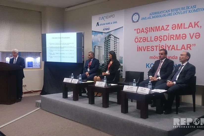 Bakıda Daşınmaz əmlak, özəlləşdirmə və investisiyalar mövzusunda konfrans keçirilib