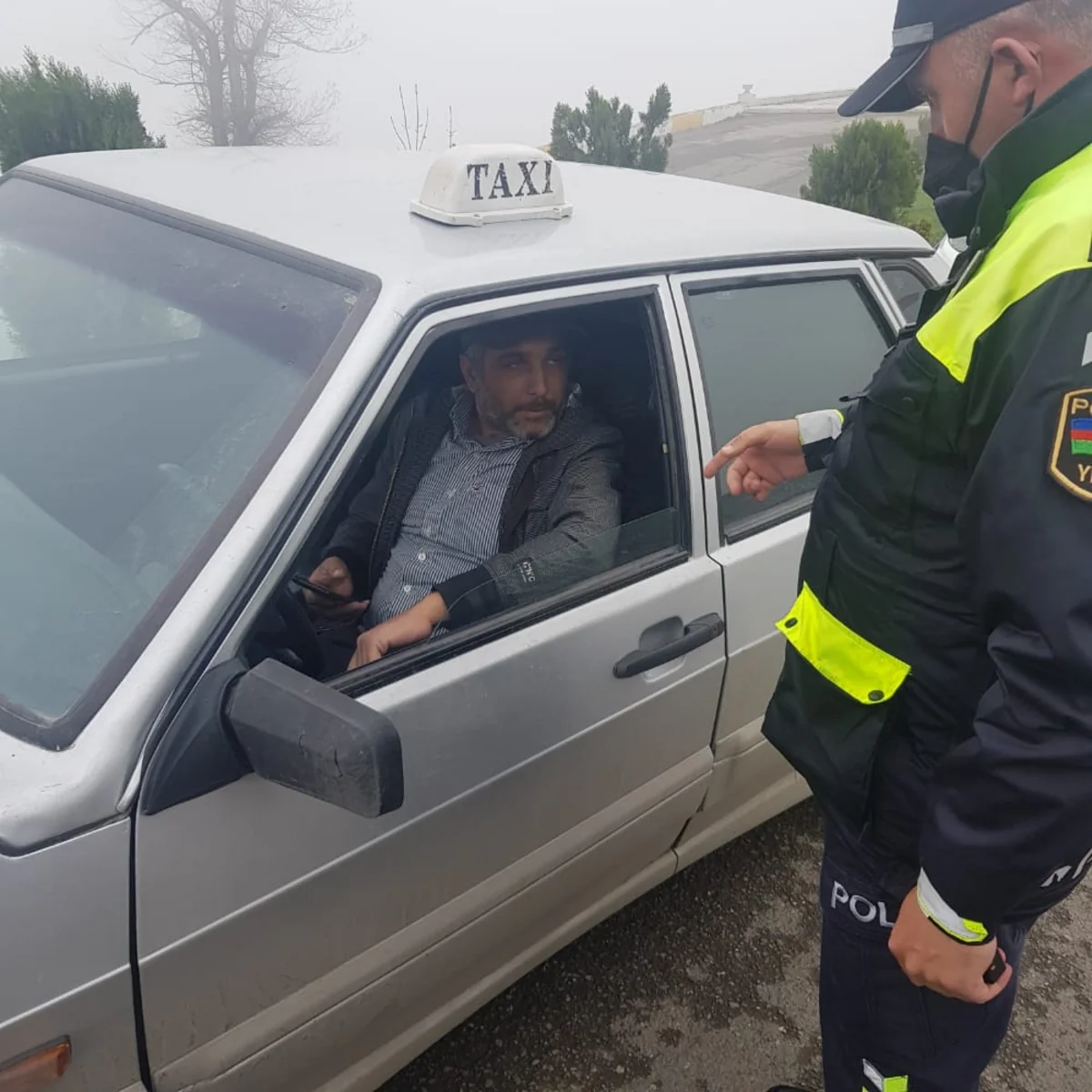 Daşkəsəndə qaydaları pozan sürücülər cərimələndi