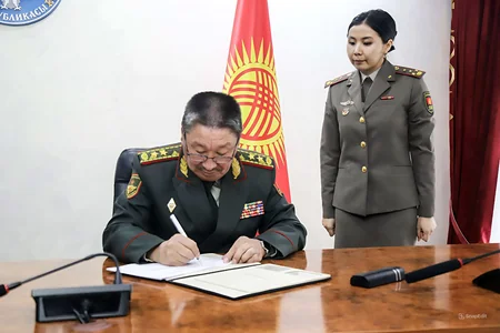 Azerbaijan and Kyrgyzstan ink military cooperation plan