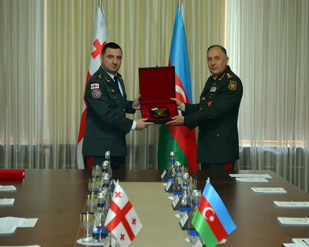 Chief of Georgian Defense Forces arrives in Azerbaijan