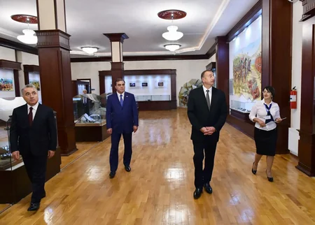 Mingəçevir Şəhər Tarix Muzeyi istifadəyə verilib