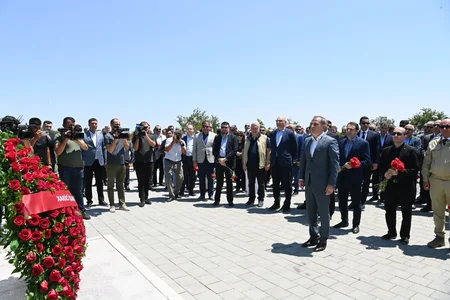 Diplomatik xidmət orqanları rəhbərləri Ağdamın dirçəlişi tədbirində iştirak ediblər