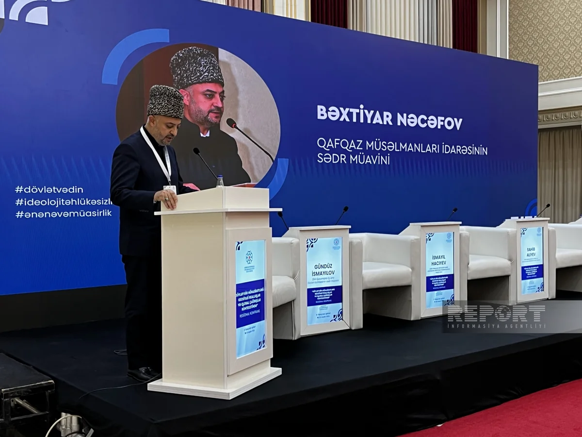 QMİ sədrinin müavini: Azərbaycanda dövlət-din münasibətləri yüksək səviyyədədir