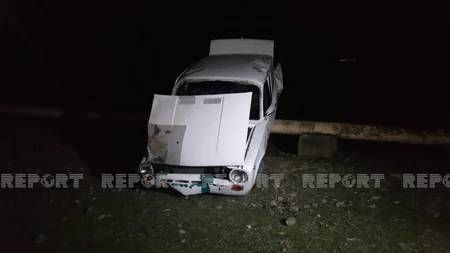 В Шеки произошло ДТП, есть погибший