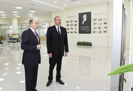 Prezident Binəqədi Rayon Məhkəməsinin yeni inzibati binasının açılışında iştirak edib - YENİLƏNİB