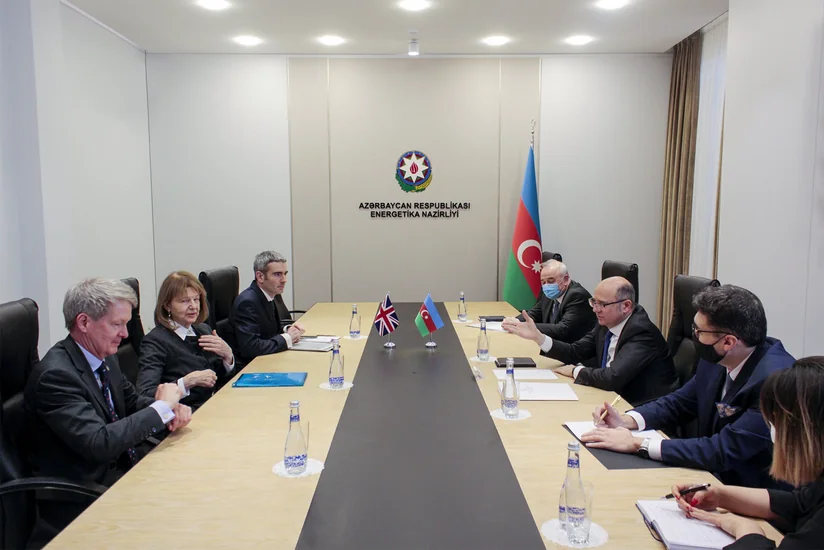 Пярвиз Шахбазов обсудил с Эммой Николсон создание зоны зеленой энергии на освобожденных территориях