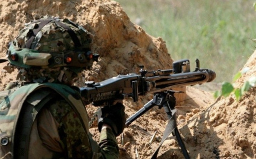 Armenians violated ceasefire 115 times using large caliber machine guns and artillery