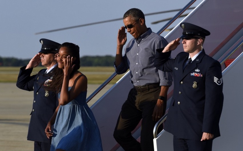 Obamanın ənənəvi məzuniyyəti başa çatdı