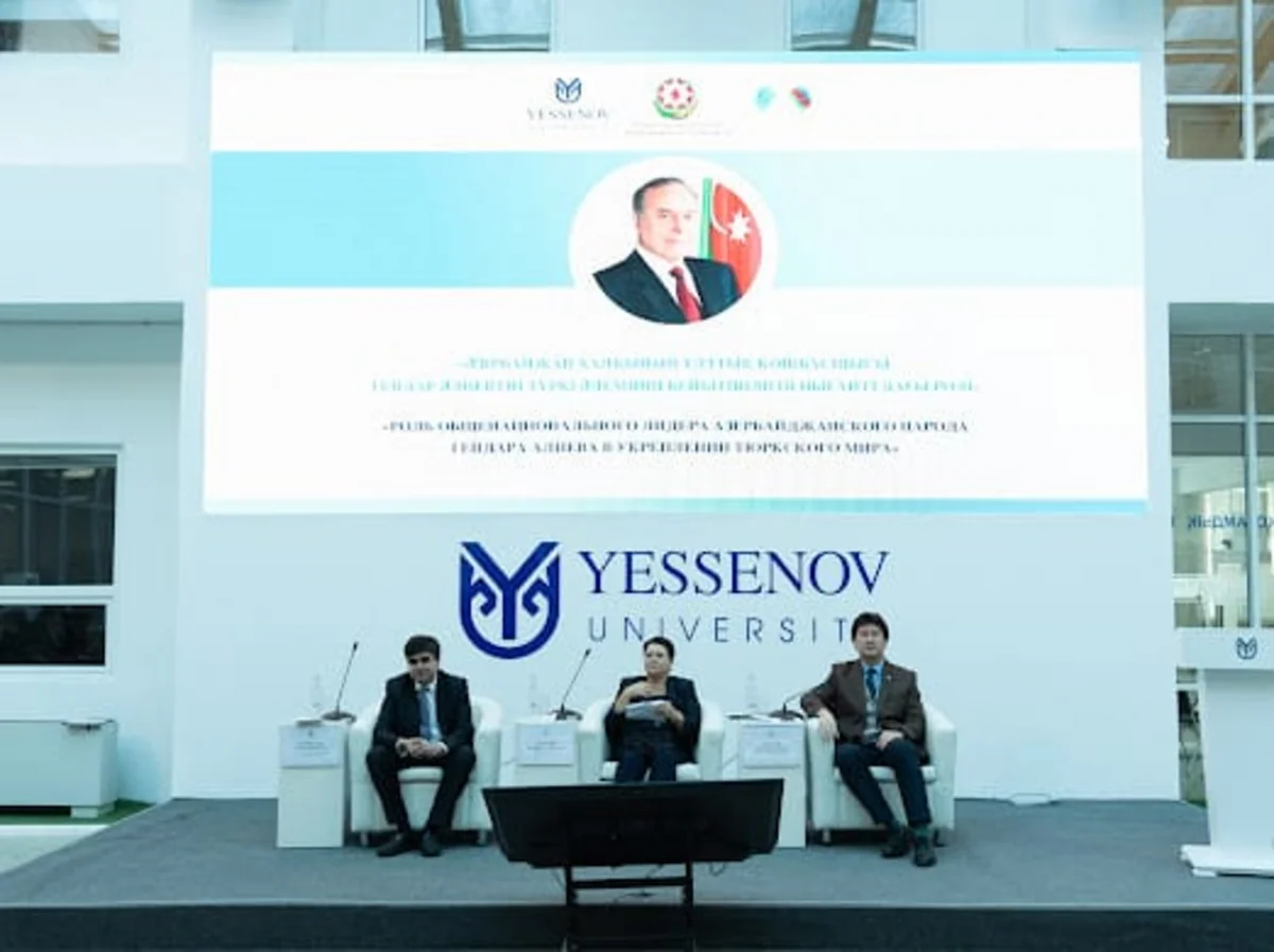 Qazaxıstanın Aktau şəhərində Heydər Əliyevlə bağlı elmi konfrans keçirilib