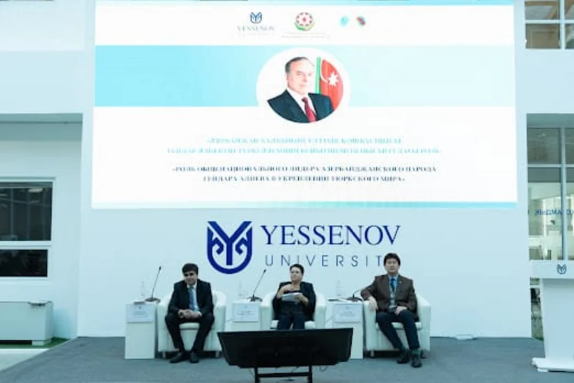 Qazaxıstanın Aktau şəhərində Heydər Əliyevlə bağlı elmi konfrans keçirilib