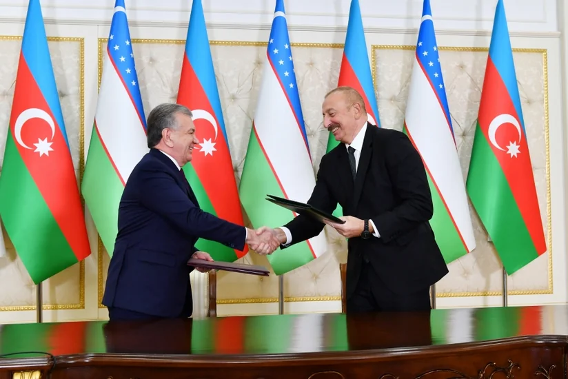 Azerbaijan, Uzbekistan sign documents
