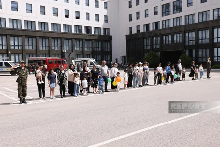 FHN şəhid övladları üçün “açıq qapı günü keçirib
