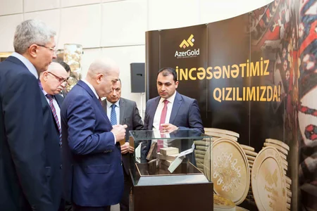 “AzerGold” sikkə və külçələrin təqdimatını keçirib