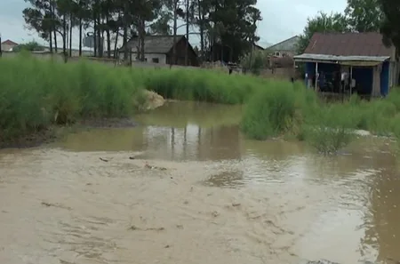Goranboyda leysan yağışları bir sıra fəsadlar törədib - VİDEO 