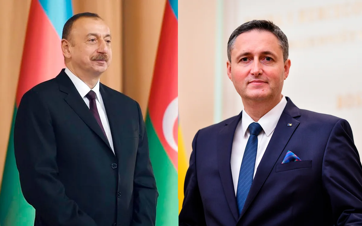Denis Beçiroviç İlham Əliyevi təbrik edib