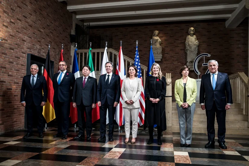 G7 Foreign Ministers condemn Iran’s 'continued destabilizing activities'