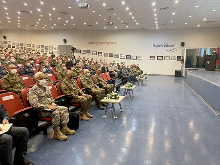 Zakir Həsənov və Hulusi Akar “TurAz Şahini - 2021” taktiki-uçuş təlimlərini izləyib