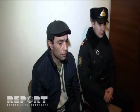 Mingəçevirdə silahlı şəxs saxlanılıb - FOTO